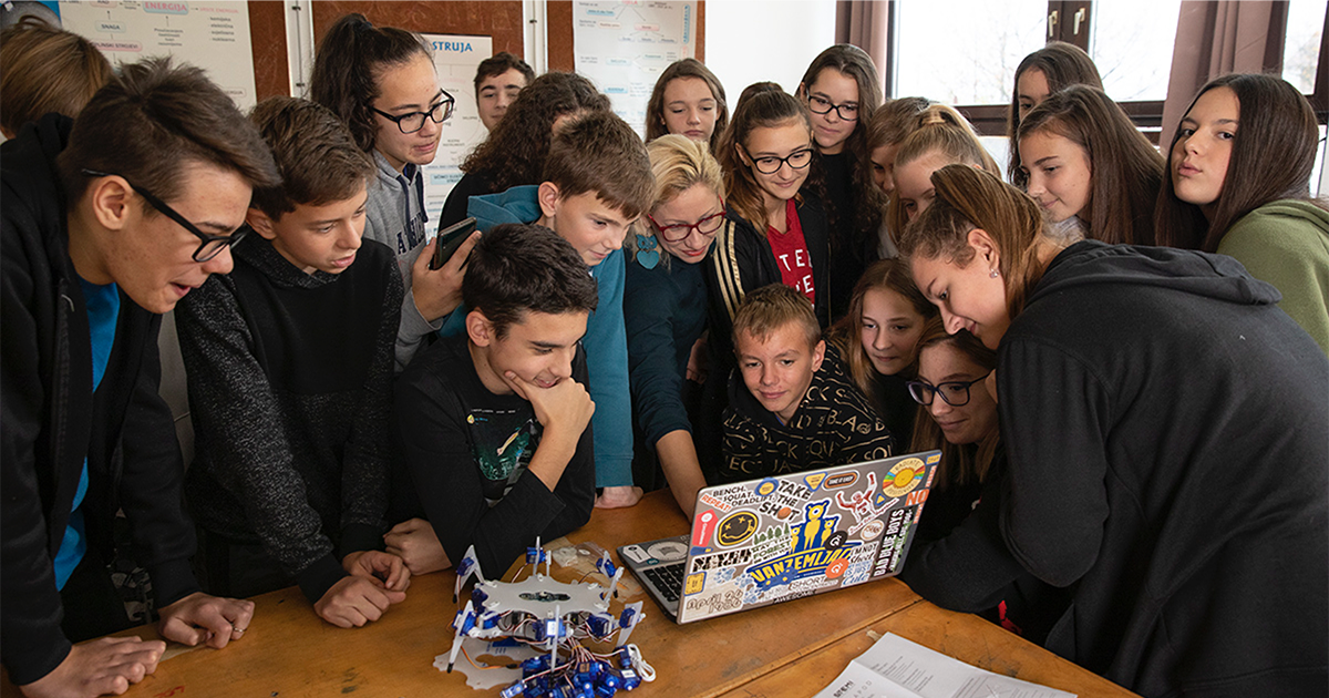 Učenici diljem Hrvatske postat će inženjeri umjetne inteligencije