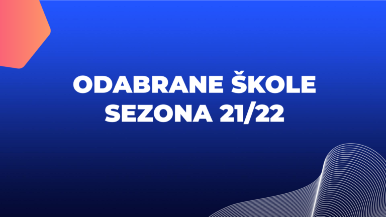 Odabrane škole za sezonu 2021/2022